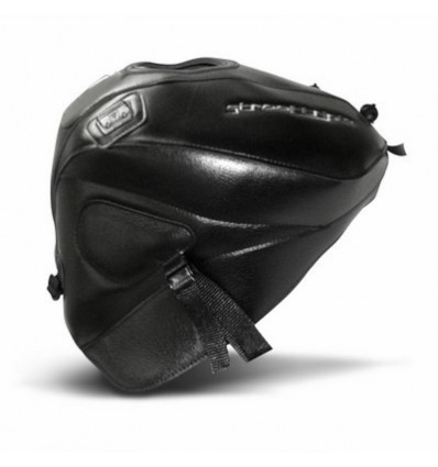 Copriserbatoio Bagster per Triumph Street Triple 675R dal 2013 in similpelle nero