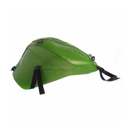 Copriserbatoio Bagster per Triumph Street Triple 675R dal 2013 in similpelle verde madreperla