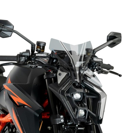 Cupolino Puig Sport per KTM 1390 Superduke R dal 2024 colore fumè chiaro