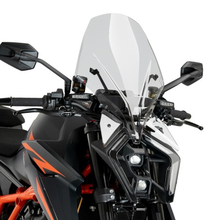 Cupolino Puig Touring per KTM 1390 Superduke R dal 2024 colore trasparente