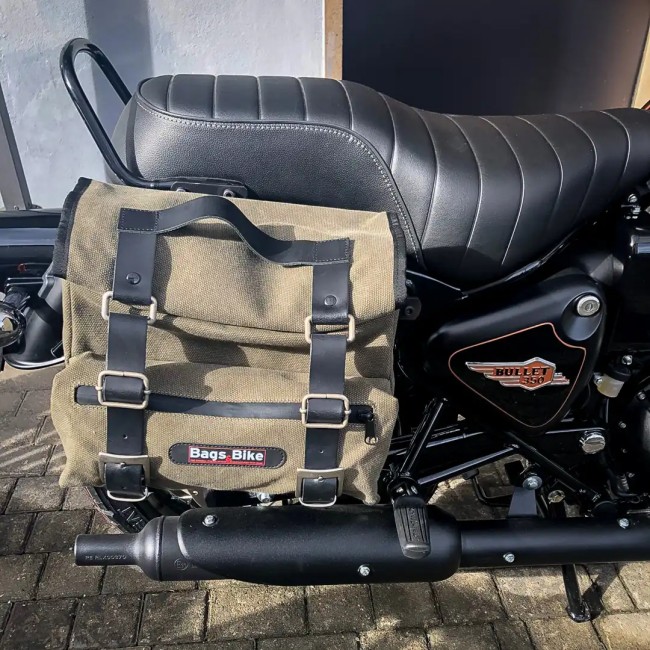 Borse laterali Bags & Bike Sahara per Royal Enfield Bullet 350 dal 2024