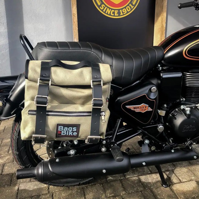 Borse laterali Bags & Bike Sahara per Royal Enfield Bullet 350 dal 2024