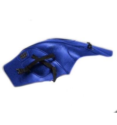 Copriserbatoio Bagster per Honda 700 Deauville 06-11 in similpelle blu opale