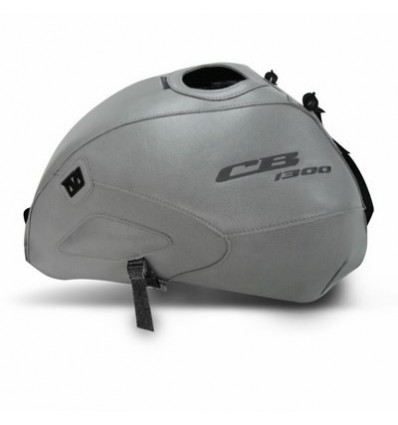 Copriserbatoio Bagster per Honda CB1300 e CB1300S 03-11 in similpelle grigio chiaro