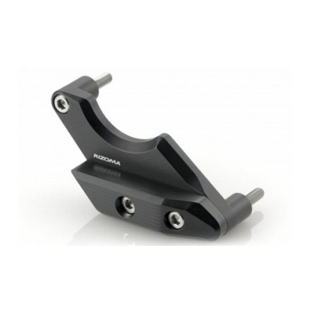 Paramotore Rizoma Shape per Yamaha XJ6 08-14 nero lato 