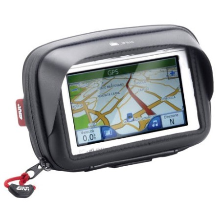 Porta navigatore GPS 4,3 pollici Givi S953B a sgancio rapido per manubrio moto