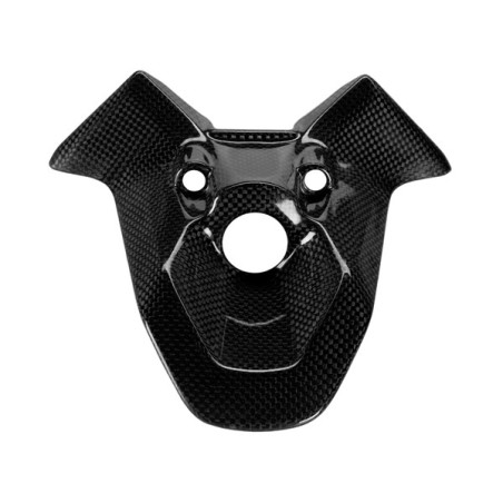 Protezione blocco chiave e supporto sensore LEA carbonio Ducati 848 - 1098