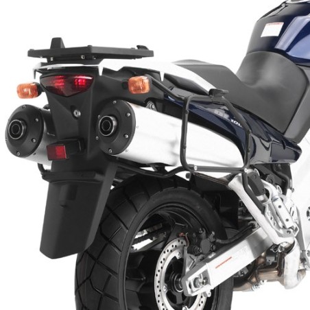 Portavaligie laterale Givi PL528 per Suzuki DL1000 V-Strom 02-11