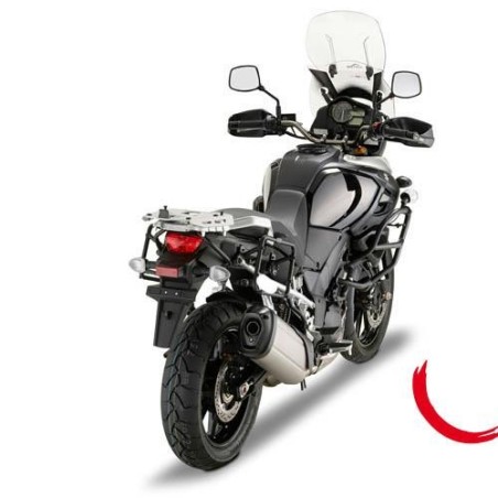 Portavaligie laterale a sgancio rapido Givi PLR5103 Monokey per Suzuki DL1000 V-Strom 2014