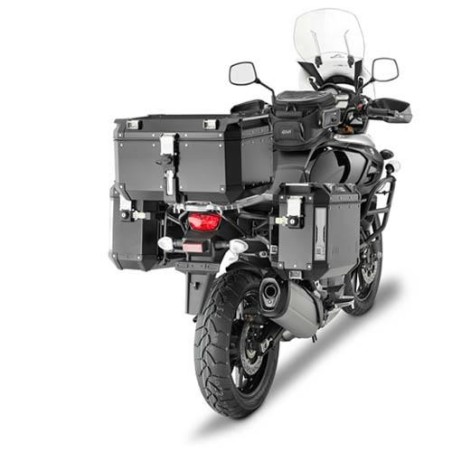 Portavaligie laterale Givi PL3105CAM Trekker Outback per Suzuki DL1000 V-Strom 2014