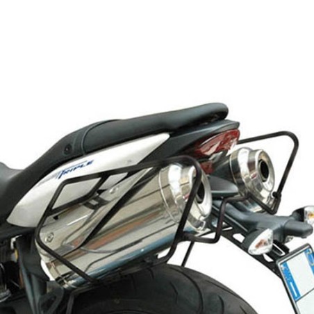 Telaietti laterali Givi TE705 per borse morbide su Triumph Street Triple 675 07-12