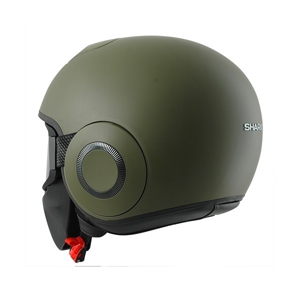 Casco Shark Drak monocolore verde militare opaco