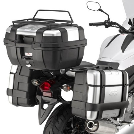 Portavaligie laterale Givi PL1111 per Honda NC700S/X e NC750S/X