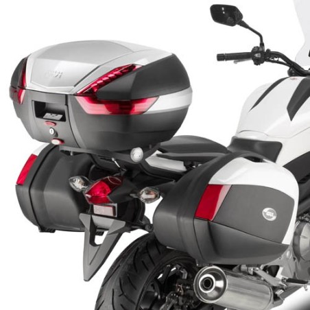 Portavaligie laterale Givi PLX1111 Monokey V35 per Honda NC700S/X e NC750S/X