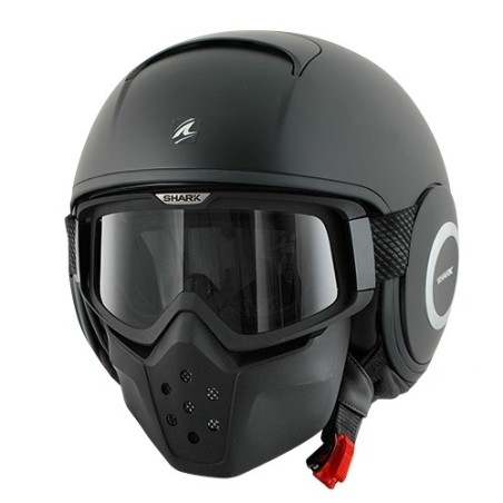 Casco Shark Drak monocolore nero opaco