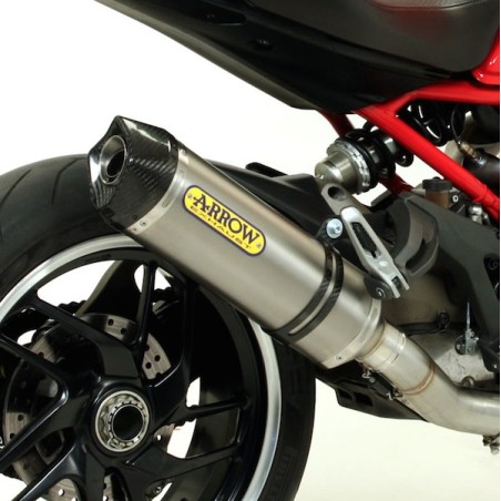 Terminale Arrow Street Thunder Titanium per Ducati Diavel, Multistrada e Monster 1200