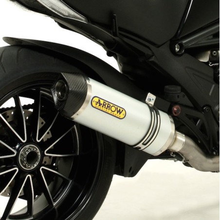 Terminale Arrow Street Thunder Alluminium per Ducati Diavel, Multistrada e Monster 1200