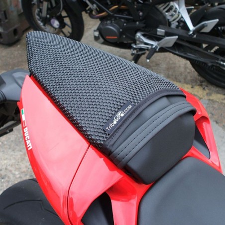 Rete antiscivolo passeggero Triboseat per Ducati 1199 Panigale e 899 Panigale