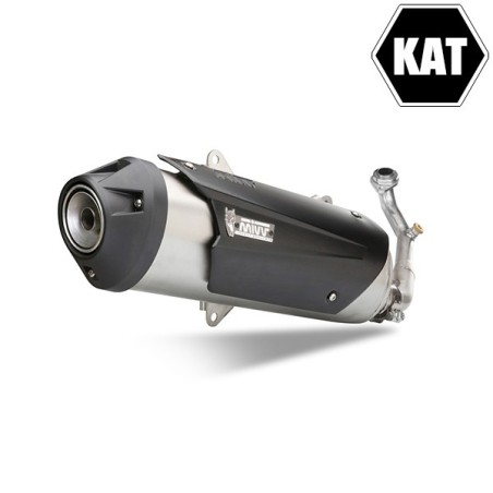 Scarico Mivv Urban KAT per Piaggio MP3 125, X7 125, X8 125, X8 200, X9 200, X EVO 125