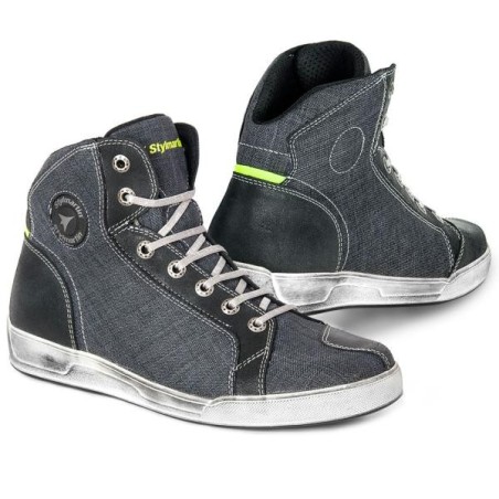 Scarpe da moto Stylmartin Kansas impermeabili grigie