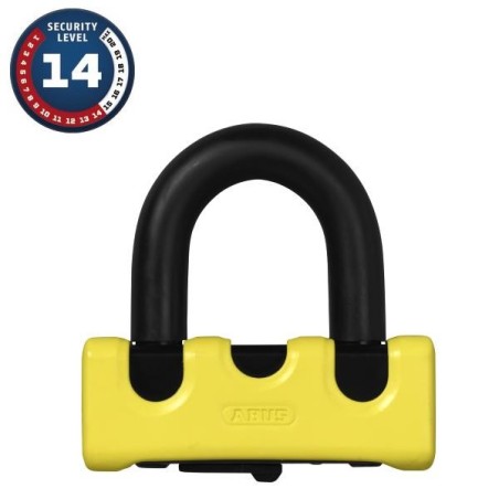 Bloccadisco bloccacorona Abus Granit XS giallo