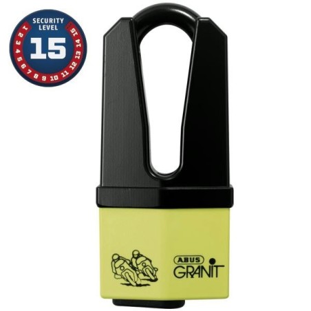 Bloccadisco Abus Granit Quick 37 giallo