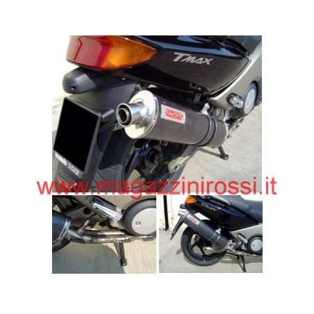 Marmitta GPR Poppy Ovale per Yamaha T-Max 500 01-07