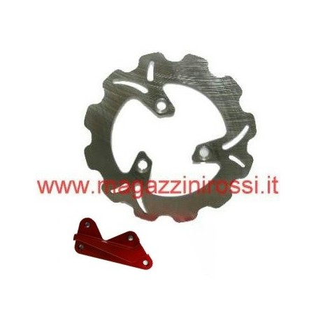 Kit disco freno Wave magg. 190mm rosso Honda Dio ZX-GP-