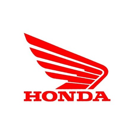 Adesivo ala Honda rosso 12 cm