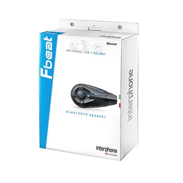 Interfono moto Cellular Line FBEAT, Bluetooth (singolo)