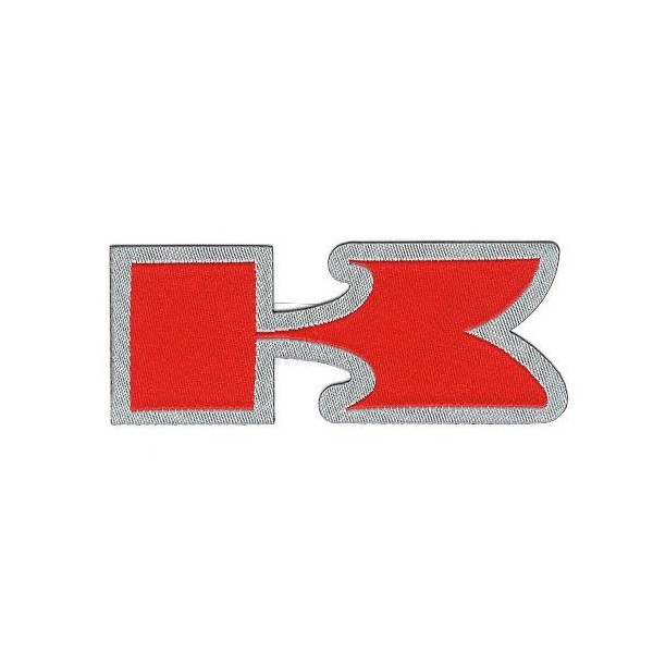 Patch adesiva in tessuto con logo Kawasaki - Magazzini Rossi
