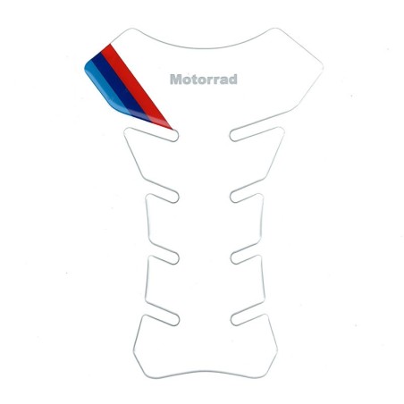 Protezione paraserbatoio lunga trasparente logo Motorrad