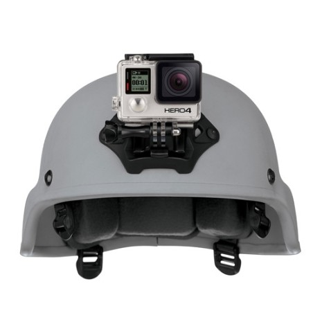 Kit di fissaggio GoPro per caschi Softair MVG Mount per minicamera Hero