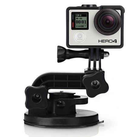 Kit di supporto a ventosa GoPro con sgancio rapido per minicamera Hero