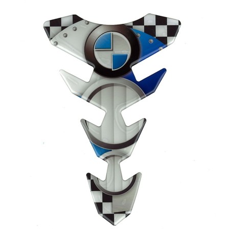 Protezione paraserbatoio lunga logo BMW