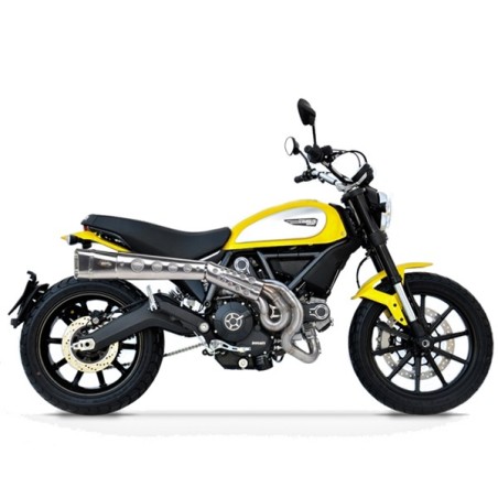 Scarico completo Zard Alto Short Omologato per Ducati Scrambler