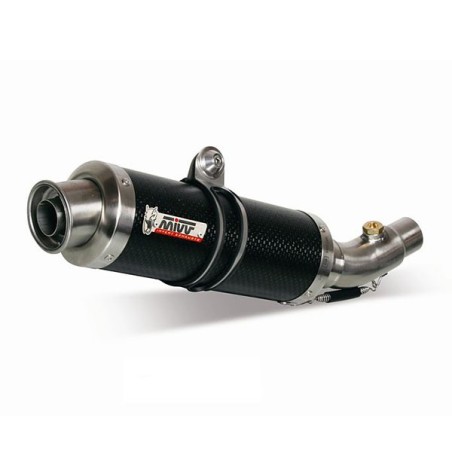 Terminale Mivv Tondo Corto GP Carbonio per Aprilia RSV 4 APRC dal 2011  e Tuono V4 APRC dal 2011