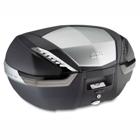 Bauletto Givi Monokey V47 Tech da 47 litri nero finitura alluminio