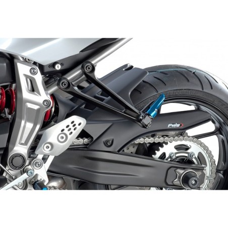 Parafango posteriore Puig Multiguard nero per Yamaha MT-07