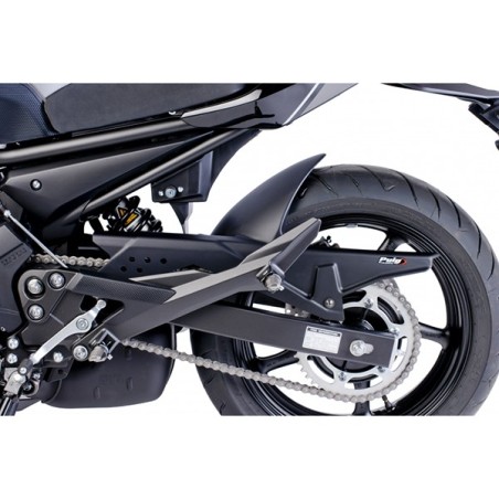 Parafango posteriore Puig Multiguard nero per Yamaha XJ6/DIVERSION/F