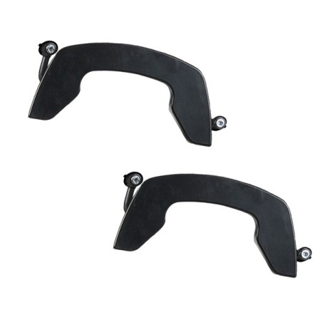 Telai laterali neri Hepco & Becker C-Bow system per Kawasaki W650 99-06 e W800 dal 2011