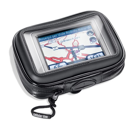 Custodia Cellular Line da manubrio scooter per navigatori GPS fino a 3,5'