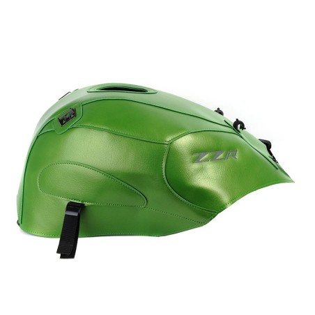 Copriserbatoio Bagster per Kawasaki ZZR1400 in similpelle verde madreperla