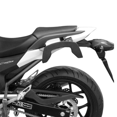 Telai laterali neri Hepco & Becker C-Bow system per Honda NC750X/DCT dal 2014