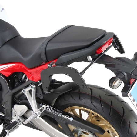 Telai laterali neri Hepco & Becker C-Bow system per Honda CB650F dal 2014