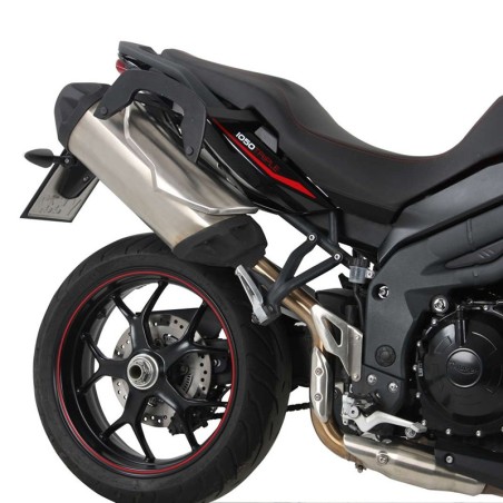 Telai laterali neri Hepco & Becker C-Bow system per Triumph Tiger 1050 Sport dal 2013