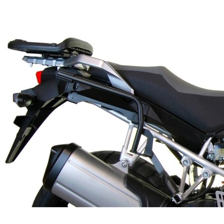 Portavaligie laterale Shad 3P per valigie SH36 su Suzuki V-Strom 1000