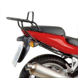 COMPATIBILE CON SUZUKI SV 650 BAULETTO MONOLOCK+PIASTRA+RETE+SCHIENALE GIVI  PER 2 CASCHI INTEGRALI O JET 45LT INSERTI ARGENTO PER MOTO-SCOOTER CON