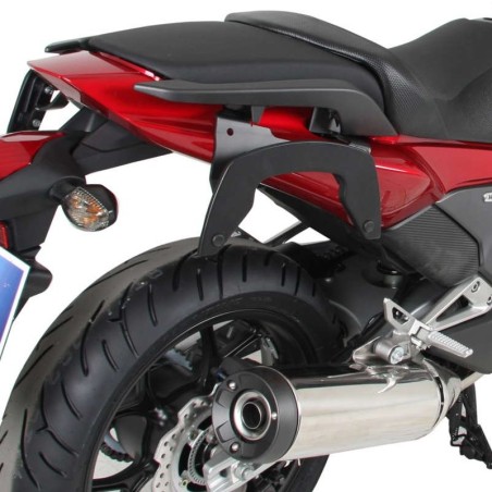 Telai laterali neri Hepco & Becker C-Bow system per Honda Integra 750 DCT dal 2014