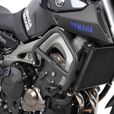 Paramotore antracite Hepco & Becker per Yamaha MT-09 dal 2013